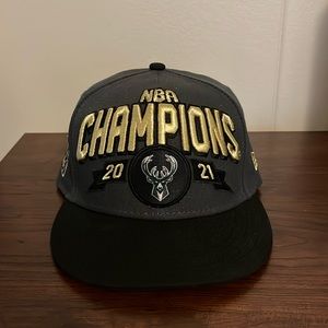 Milwaukee Bucks 2021 Championship Hat